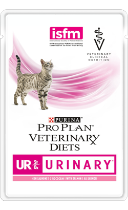 PPVD Feline UR - Urinary Salmon | Wet (Saqueta) Caixa 10 Saquetas 85 g