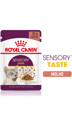 Royal Canin Cat Sensory Taste in Gravy | Wet (Saqueta) 12 X 85 g