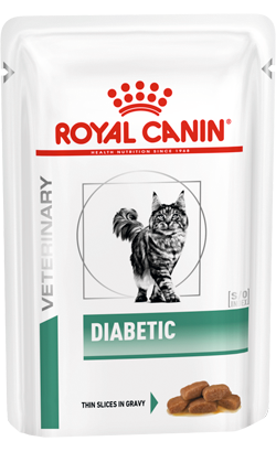 Royal Canin Vet Diabetic Feline in Gravy | Wet (Saqueta) 12 X 85 g