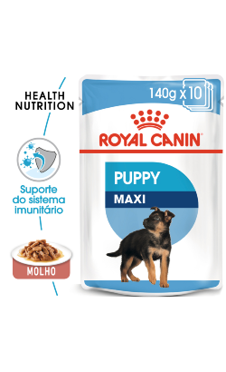 Royal Canin Dog Maxi Puppy | Wet (Saqueta) 10 X 140 g