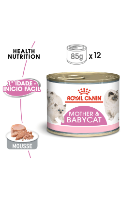Royal Canin Mother & Babycat Ultra Soft Mousse | Wet (Lata) 12 X 195 g