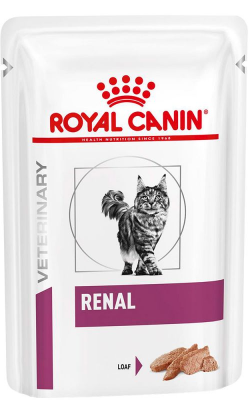 Royal Canin Vet Renal Feline Loaf | Wet (Saqueta) 12 X 85 g