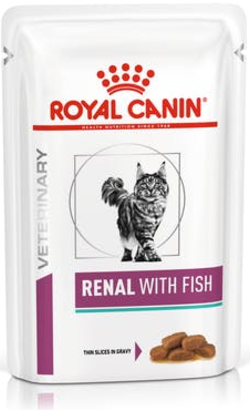 Royal Canin Vet Renal Feline with Fish | Wet (Saqueta) 12 X 85 g