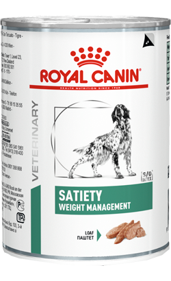 Royal Canin Vet Satiety Weight Management Canine in Loaf | Wet (Lata) 12 X 410 g
