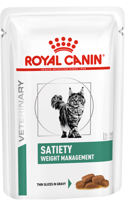 Royal Canin Vet Satiety Weight Management Feline in Gravy | Wet (Saqueta) 12 X 85 g