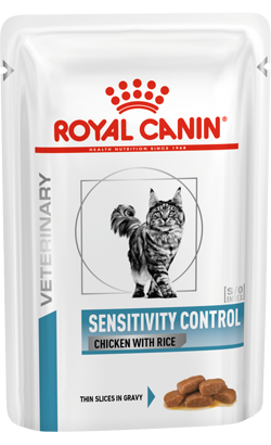 Royal Canin Vet Sensitivity Control Feline with Chicken & Rice in Gravy | Wet (Saqueta) 12 X 85 g