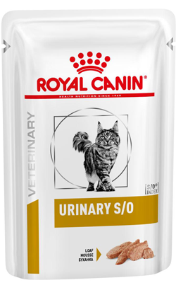 Royal Canin Vet Urinary S/O Feline Loaf | Wet (Saqueta) 12 X 85 g