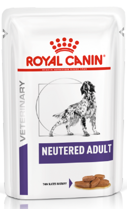 Royal Canin Vet Health Nutrition Canine Neutered Adult | Wet (Saqueta) 12 X 100 g