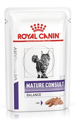 Royal Canin Vet Health Nutrition Mature Consult Balance Feline | Wet (Saqueta) 12 X 85 g