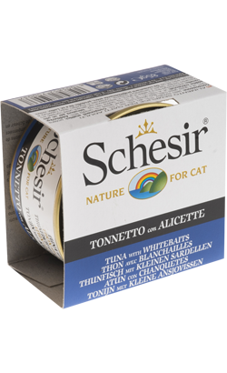 Schesir Cat Atum com Sardinha em Gelatina | Wet (Lata) 14 X 85 g
