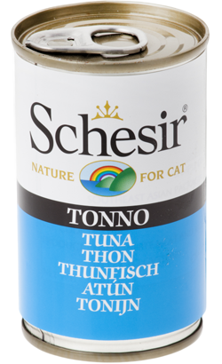 Schesir Cat Atum em Gelatina Natural | Wet (Lata) 24 X 140 g
