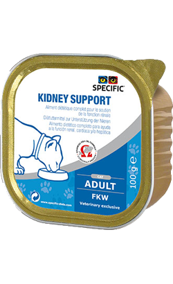 Specific Cat FKW Kidney Support | Wet (Terrina) Cx c/ 7 terrinas 100 g