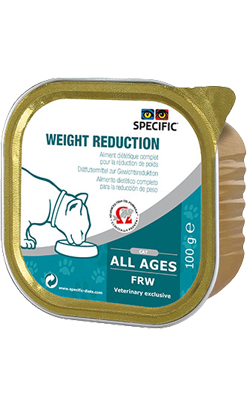 Specific Cat FRW Weight Reduction | Wet (Terrina) Cx c/ 7 terrinas 100 g