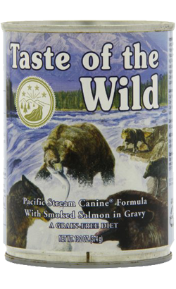 Taste of the Wild Pacific Stream Canine Formula | Wet (Lata) 12 X 390 g
