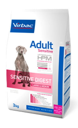 Virbac HPM Adult Dog Sensitive Digest Large & Medium 12 kg