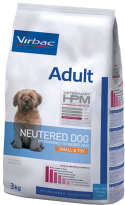 Virbac HPM Adult Neutered Dog Small & Toy 7 kg