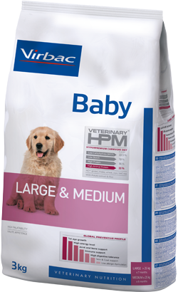 Virbac HPM Baby Dog Large & Medium 12 kg