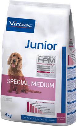 Virbac HPM Junior Dog Special Medium 12 kg