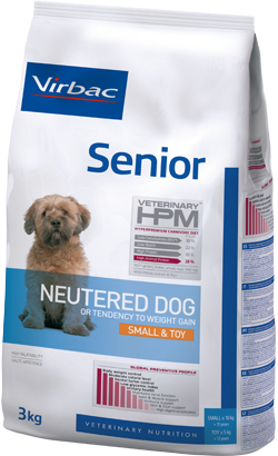 Ração para Cão Virbac HPM Senior Neutered Dog Small & Toy 1,5 kg