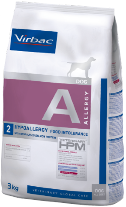 Virbac Veterinary HPM A2 Dog Hypoallergy with Fish 3 kg