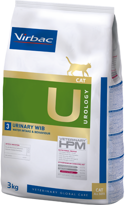 Virbac Veterinary HPM U3 Cat Urinary WIB 3 kg