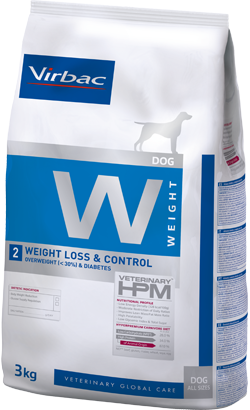 Virbac Veterinary HPM W2 Dog Weight Loss & Control 3 kg